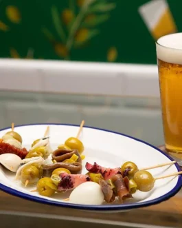 Cata de cervezas madrileñas y tapas castizas