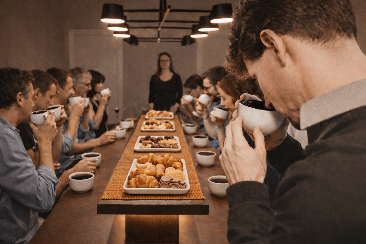 Cata de café
