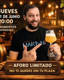 Cata de cervezas Frikis con Martyn