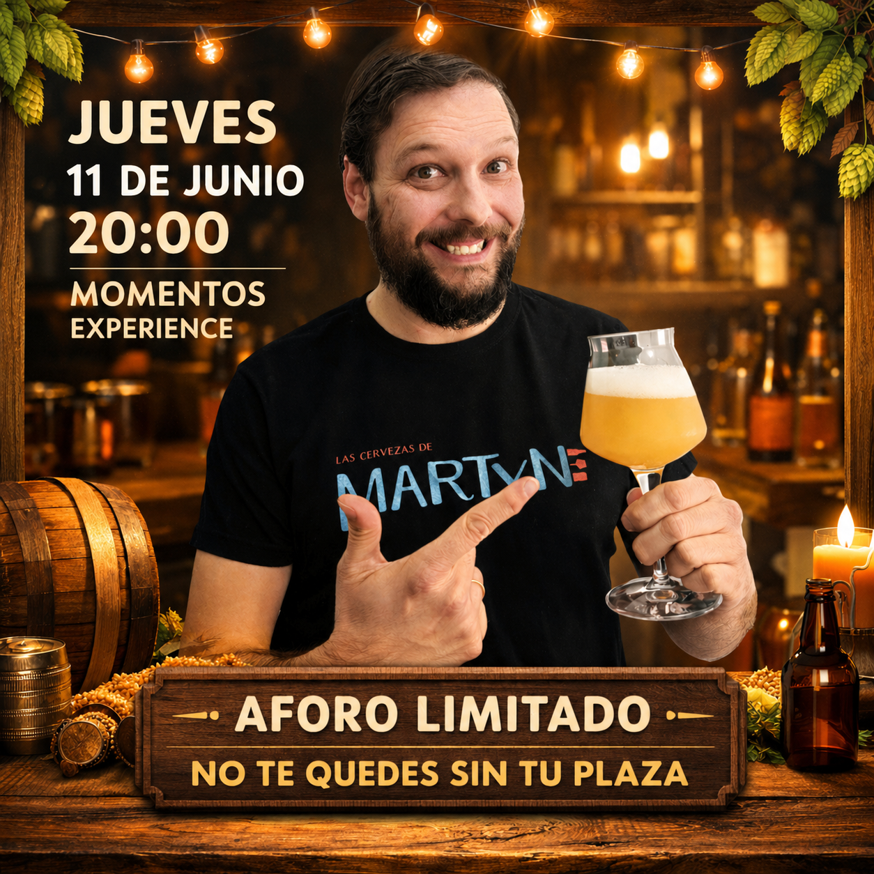 Cata de cervezas Martyn
