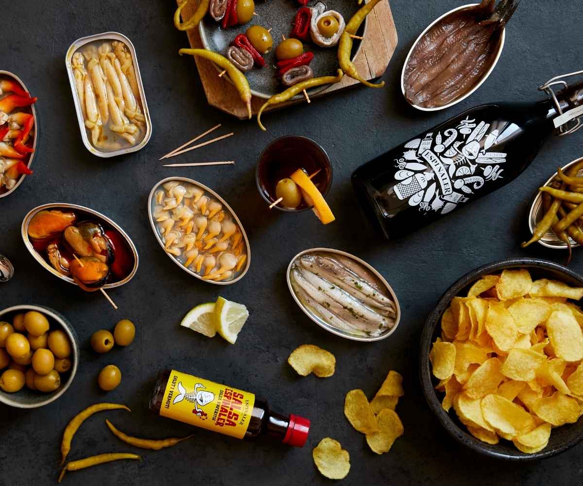 Cata de vermut y conservas