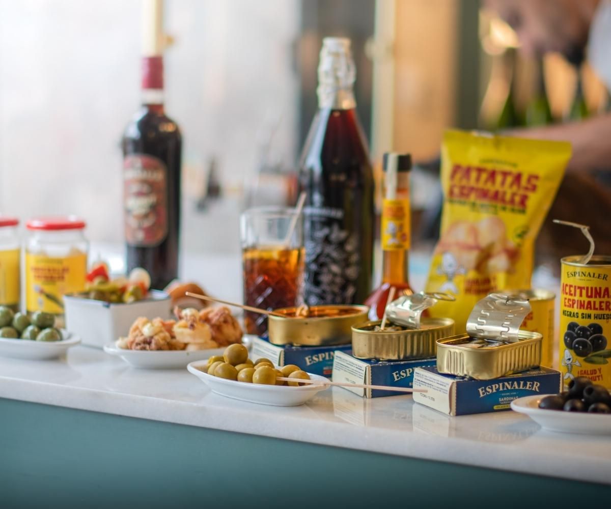 Cata de vermut y conservas