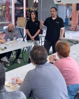 Cata maridada en Beermad